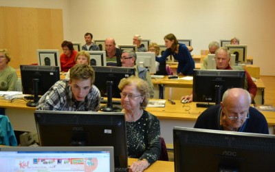 Računalniško opismenjevanje starejših na Gimnaziji Ilirska Bistrica