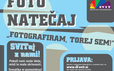Foto natečaj “Fotografiram, torej sem” in Dnevi mladinske fotografije 2013