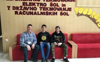 Uspešna udeležba na državnem tekmovanju računalniških šol Slovenije