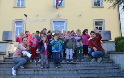 Obiskali so nas otroci Vrtca Jožefe Maslo Ilirska Bistrica