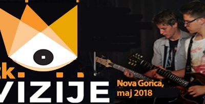 Festival mladinskih skupin Slovenije – Rock vizije 2018