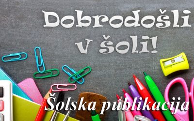 Šolska publikacija 2018/19
