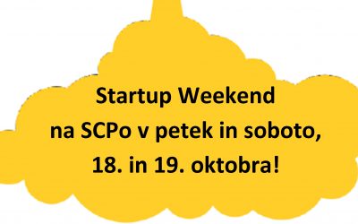 StartUp Weekend na ŠC Postojna