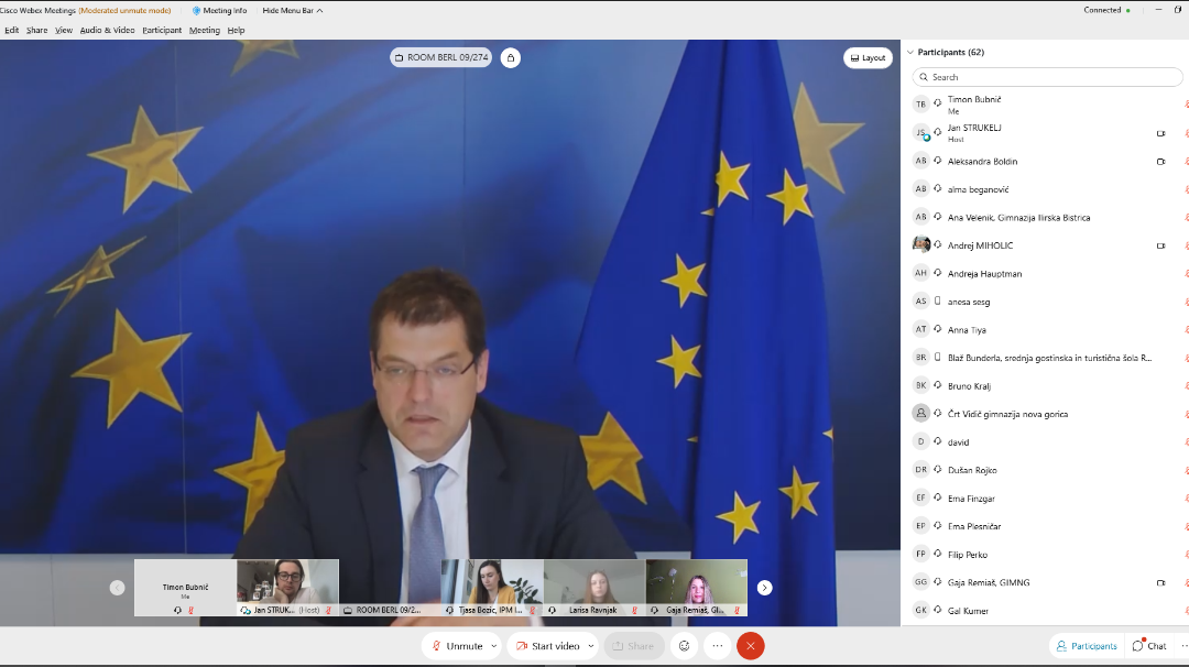 Razprava z evropskim komisarjem Janezom Lenarčičem