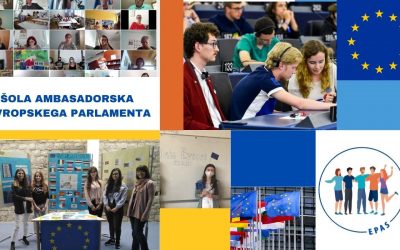 Gimnazija Ilirska Bistrica tudi v šolskem letu 2021/22 sodeluje v programu Šola ambasadorka Evropskega parlamenta (EPAS)