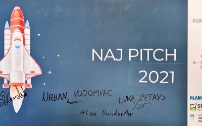 “Naj pitch 2021” dijakom Gimnazije Ilirska Bistrica